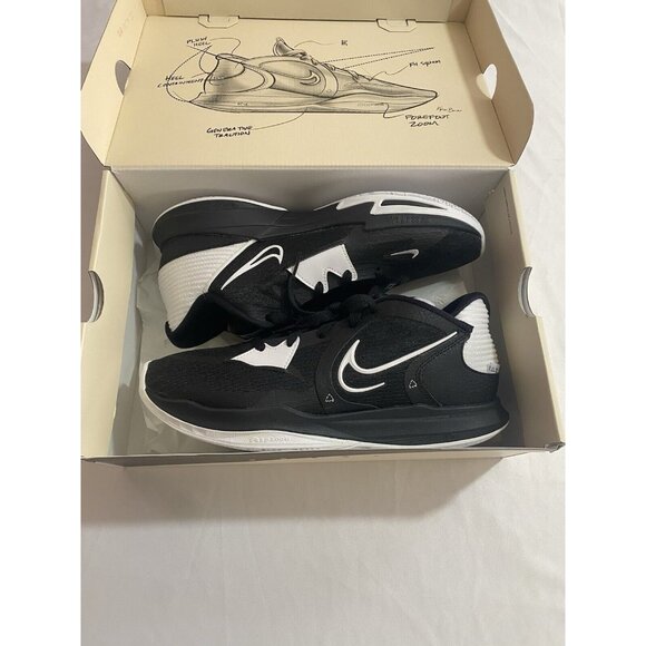 New Mens Size 9.5 Black White Nike Kyrie Low 5 TB Basketball Shoes DO9617 002 main image 5